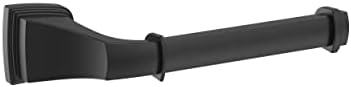 Amerock BH36031MB Matte Black Toilet Paper Holder 1
