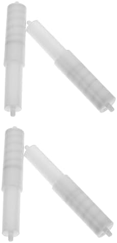 DOITOOL 4 Pcs Wall Mounted Toilet Paper Holder with Spring Loaded Spindle