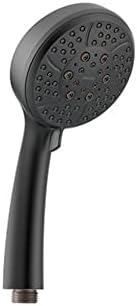 Maken 164928BL Matte Black Compact Powerful Water-Saving Handheld Showerhead