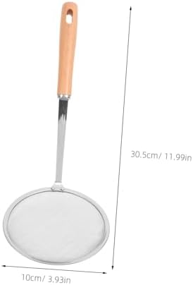 Cabilock 10cm Fine Mesh Skimmer Spoon with Handle