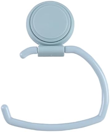 NUOBESTY 1Pc Nail Wall-Mounted Tissue Paper Holder Nordic Blue Design