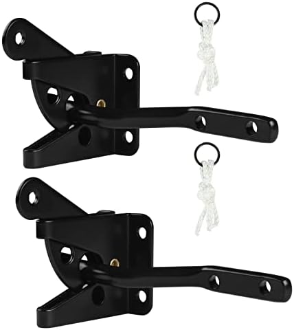Secure Garden Gate Latch with Self-Closing Mechanism
