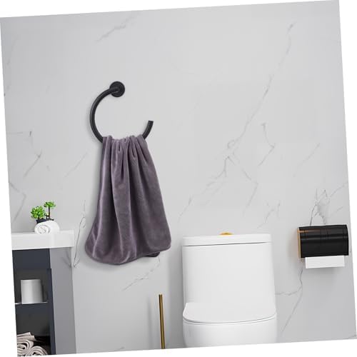 HOLIDYOYO Wall Mount Towel Ring Stainless Steel