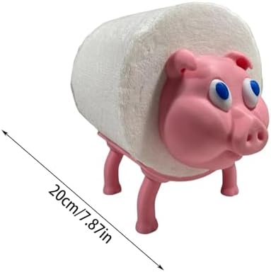 Cute Animal Toilet Paper Holder Funny Bathroom Decor