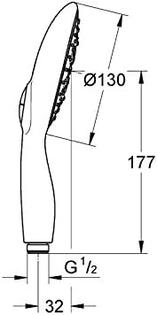 Grohe Power and Soul 130 Hand Shower