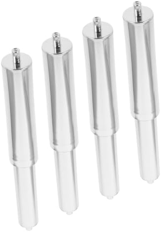4pcs Chrome Toilet Paper Holder Replacement Rods