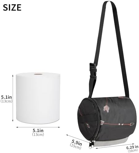 YUJHON Hanging Toilet Paper Holder with Waterproof Design
