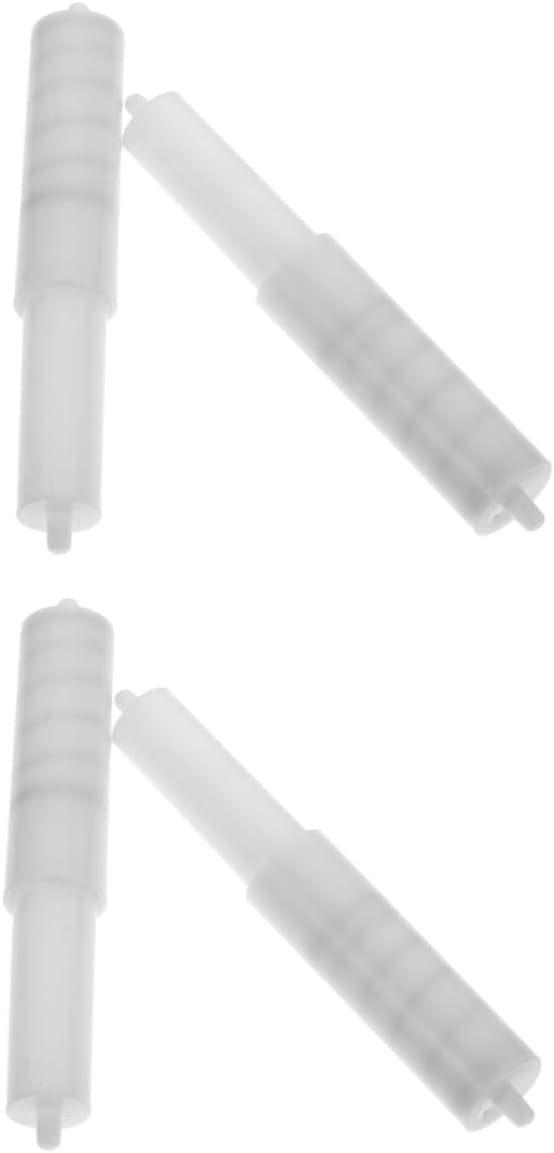 DOITOOL 4 Pcs Wall Mounted Toilet Paper Holder with Spring Loaded Spindle