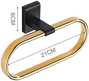 BAHELS Gold Towel Ring Wall Mounted Bath Towel Hanger