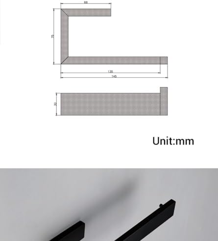 IsolaY Stainless Steel Wall-Mounted Toilet Paper Holder