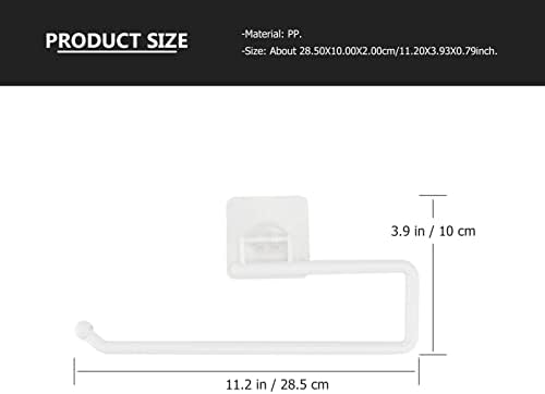 Stylish Wall-Mounted Toilet Paper Holder