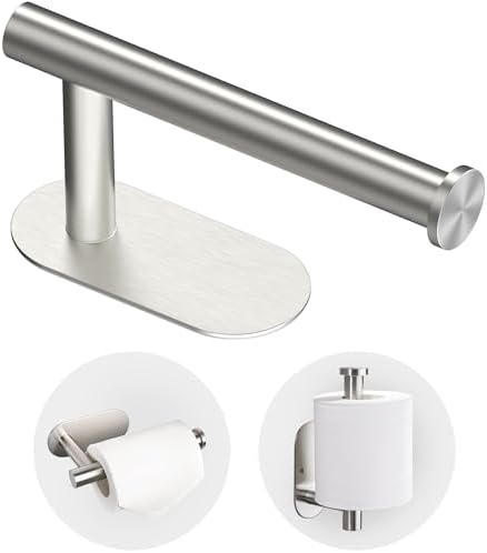VMVN Adhesive Toilet Paper Holder for Bathroom and RV