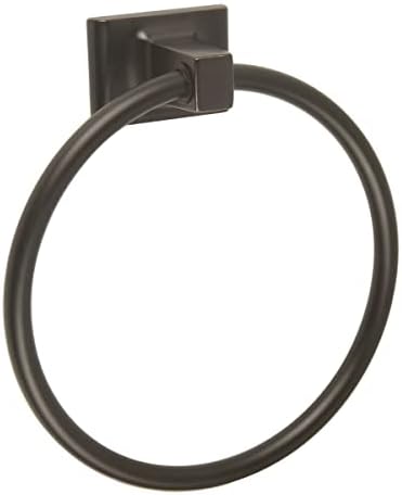 Design House 539239 539247 Oil Rubbed Bronze Towel Ring Toilet Paper Holder Set