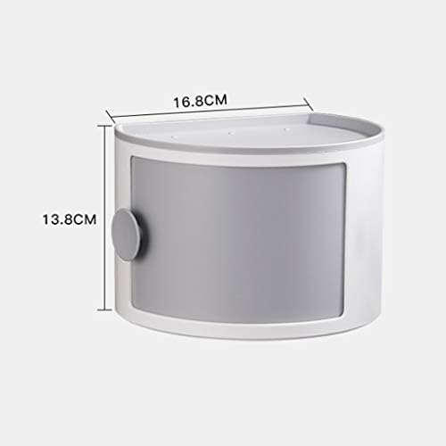 Toilet Paper Holder Wall-Mounted Organizer Waterproof