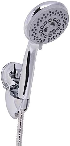 Bath Bliss Dual Shower Head 5 Modes Stainless Steel Wall Mounted