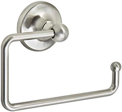Amerock Wall Mounted Brushed Nickel Toilet Paper Holder Bathroom Tissue Holder
