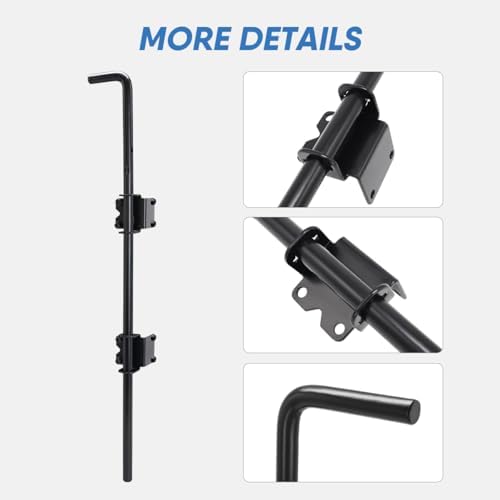 HANSHAN Cane Bolt Gate Drop Rod Set