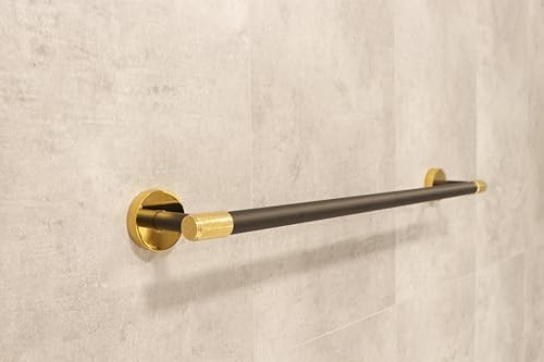 SENMY 24 Inch Luxury Shiny Gold Towel Bar