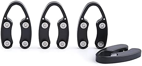 OHMAXHO 4 Pack Magnetic Wine Foil Cutter Tool Black 1