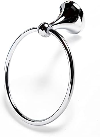 YENZEEN Brushed Nickel Towel Ring for Bathroom Wall Mount Stainless Steel
