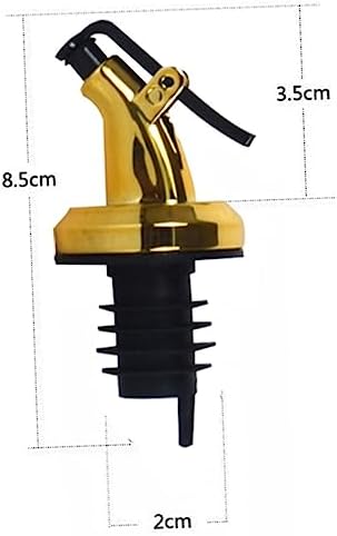 Alipis 12 Pcs Oil Nozzle Dispenser Set with Brush Lid