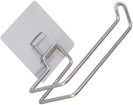Alipis Aesthetic Stainless Steel Roll Paper Holder for Home Office and Bathroom
