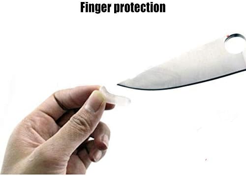 Acxico 100Pcs Blade Knife Tip Protector Plastic Cover