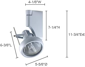 Jesco Lighting HMH270P3870-S Contempo Track Light
