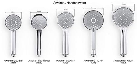Handshower with Eco-Boost Efficiency