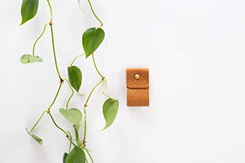 KEYAIIRA Small Wide Leather Wall Hook
