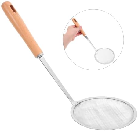 Cabilock 10cm Fine Mesh Skimmer Spoon with Handle
