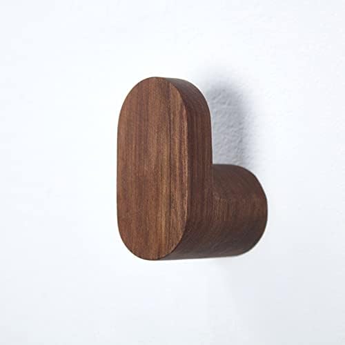 Lily Brown Heavy Duty Wood Hooks for Home Decor