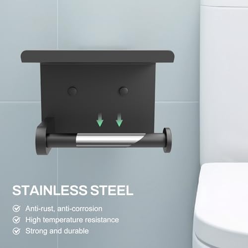SetSail Toilet Paper Holder - Space-Saving Durable