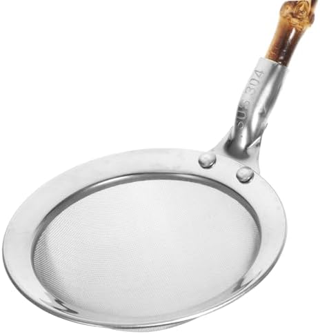 DECHOUS 304 Stainless Steel Skimmer Spoon with Handle