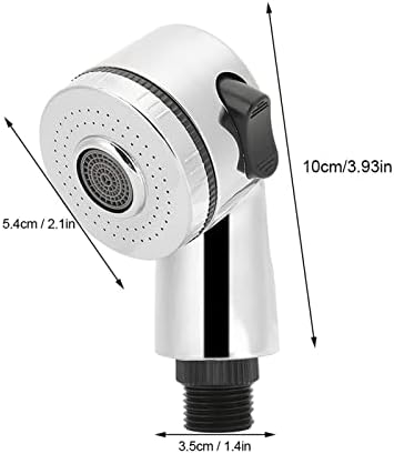 Handheld shower head 2 adjustment settings salon shower use