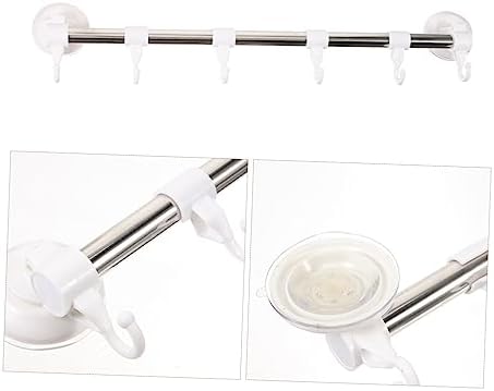 NUOBESTY Adjustable Suction Cup Towel Holder for Kitchen and Bathroom