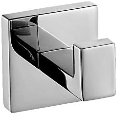 AUSWIND Solid Square Polished Robe Hook Wall Mount