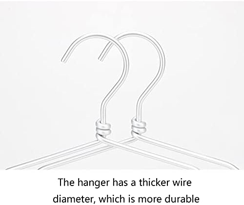 TBLOTYD 20-Pack Metal Hangers for Kids and Adults