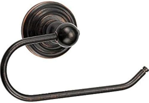 Designers Impressions 800 Series Oil Rubbed Bronze Euro Toilet Paper Holder