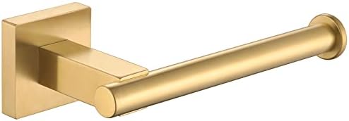 Suyar Brushed Gold Toilet Paper Holder Wall Mount