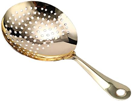 Stainless Steel Cocktail Strainer with Round Handle