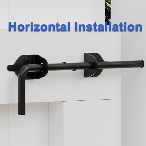 12 Gate Bolt Drop Rod Wrought Iron Gate Latch for Wooden Fences