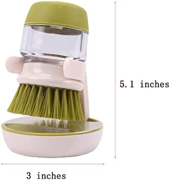 DHDestined Fateful Dish Brush with Soap Dispenser and Holder 1