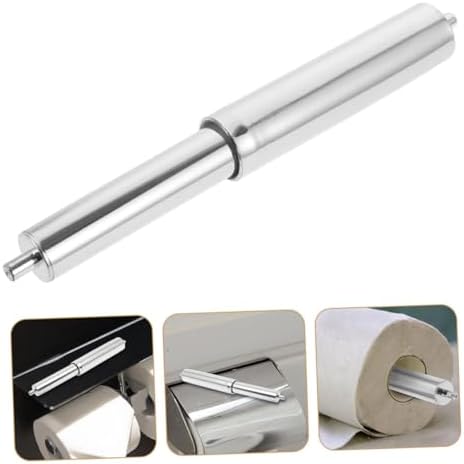 4pcs Chrome Toilet Paper Holder Replacement Rods