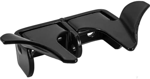 Black Wall Mount Butterfly Latch for Gate Doors