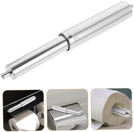 2pcs Toilet Paper Spring Rods Replacement for Black Holder Easy Install 1