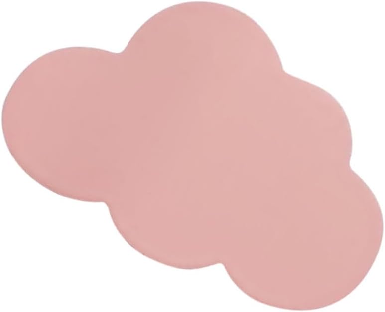 Alipis Pink Cloud Wooden Wall Hook Decor