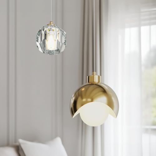 MOD LIGHTING Diana Modern Gold Pendant Light Fixtures
