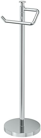 Gatco 1435C Chrome Freestanding Toilet Paper Holder 1