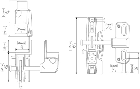 LokkLatch Key Lockable Gate Latch